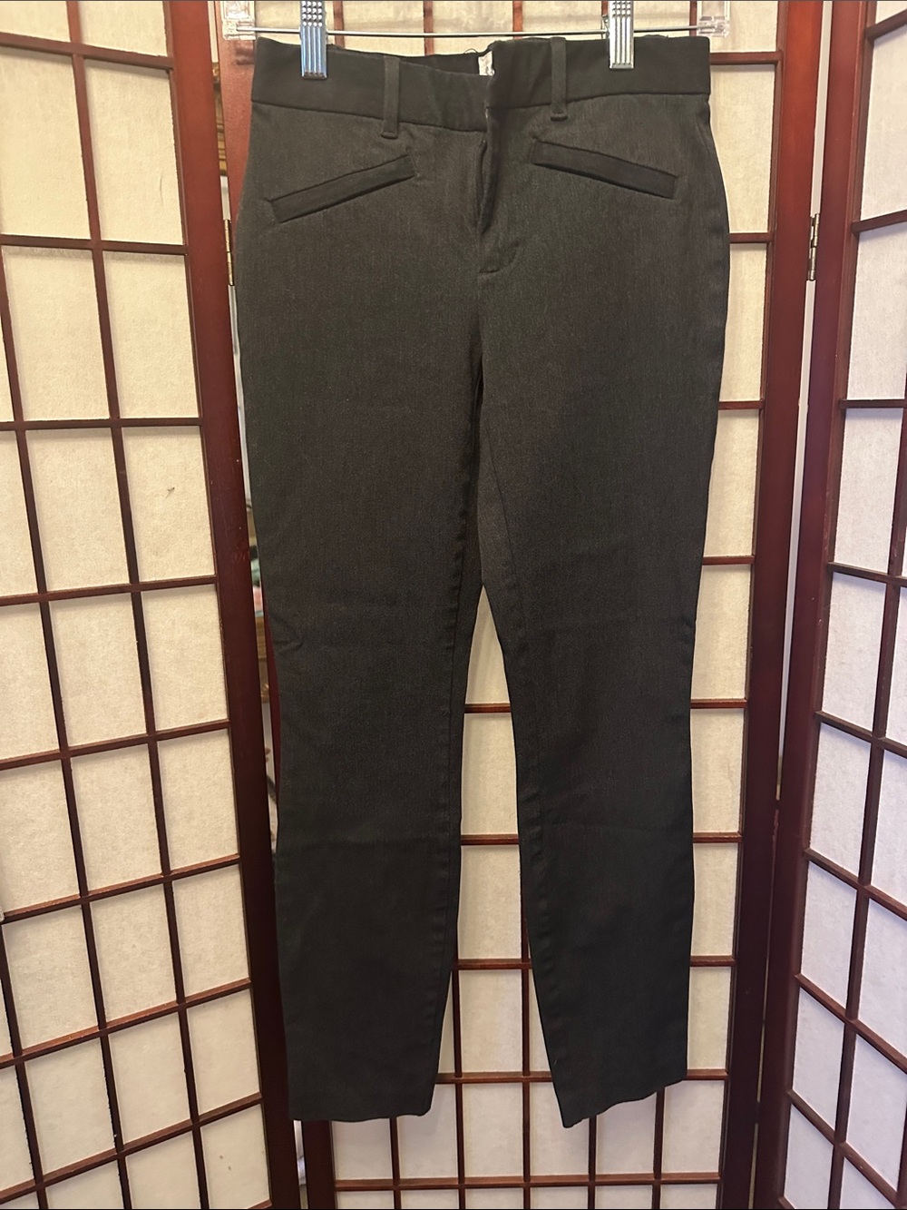 GAP Black Signature Skinny Ankle Pants